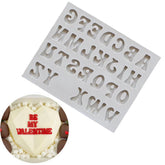 Molde Silicona Alfabeto Timoteo Mayúscula